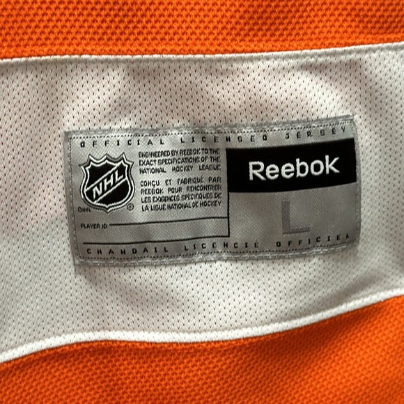 Reebok Orange Hockey Jersey - Picture 3 of 3